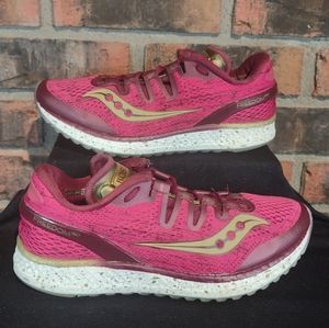 Womens Saucony Boston Freedom Iso Fit Running Shoes